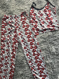 Spider Kitty Corazones Blusa Con Pantalón