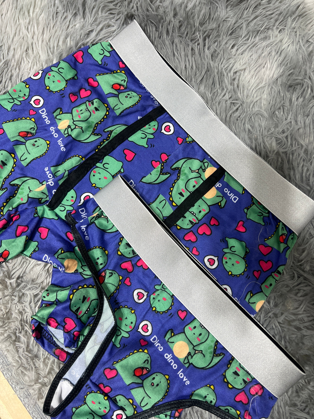 Dinosaurios Con Amor Duo Unitalla Con Tanga