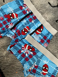 Spiderman navideño azul Duo Con Boxer Unitalla