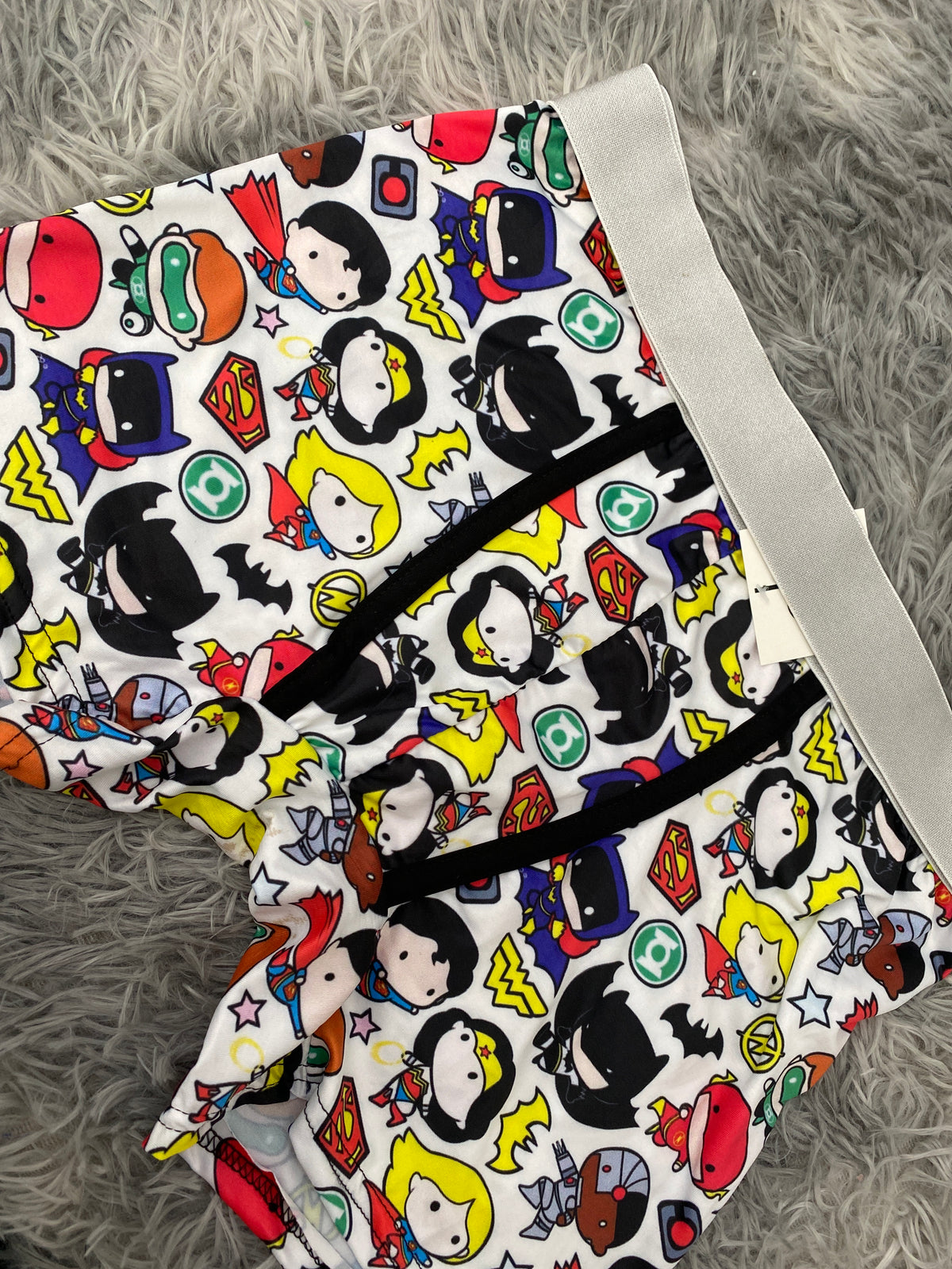 Super Heroes Fondo Blanco Boxer Hombre Unitalla