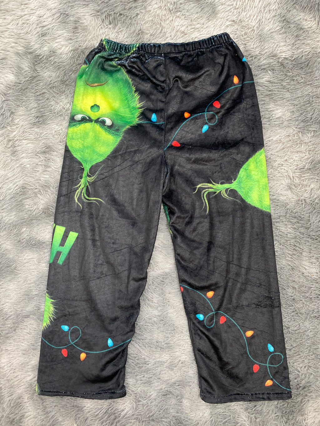 Grinch fondo negro  Pantalón De Pijama Caballero
