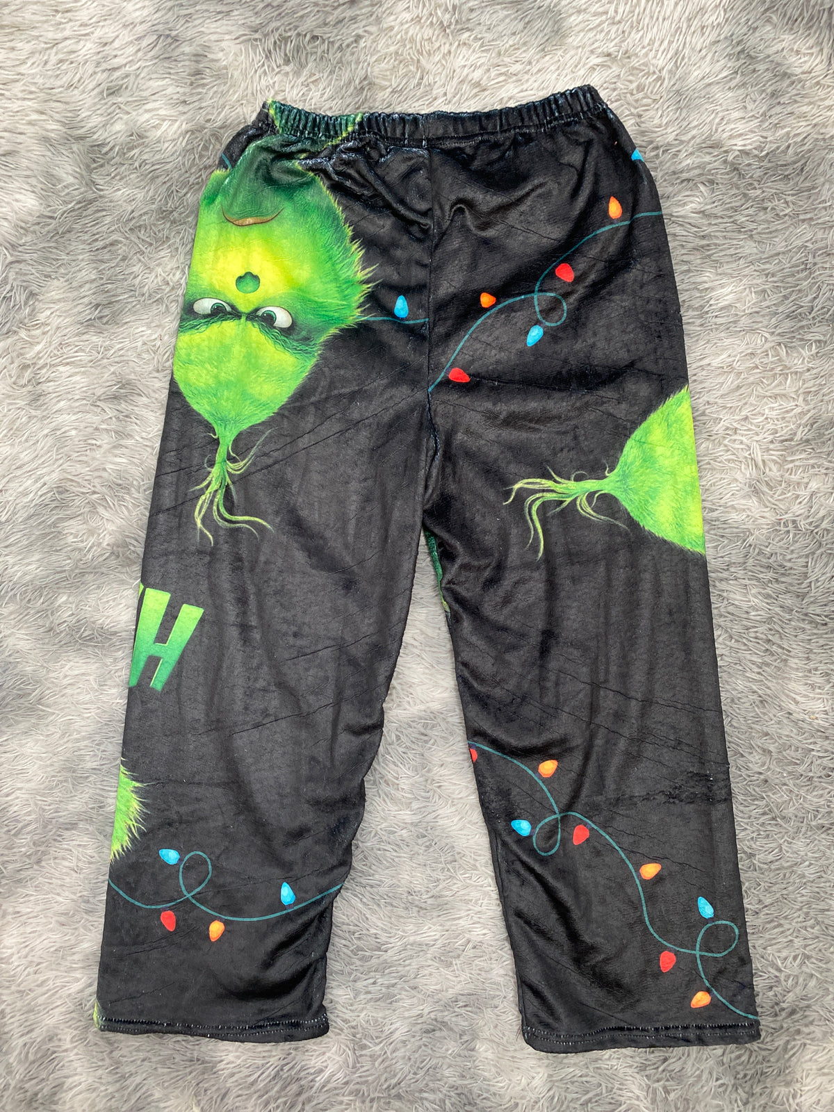 Grinch fondo negro  Pantalón De Pijama Caballero