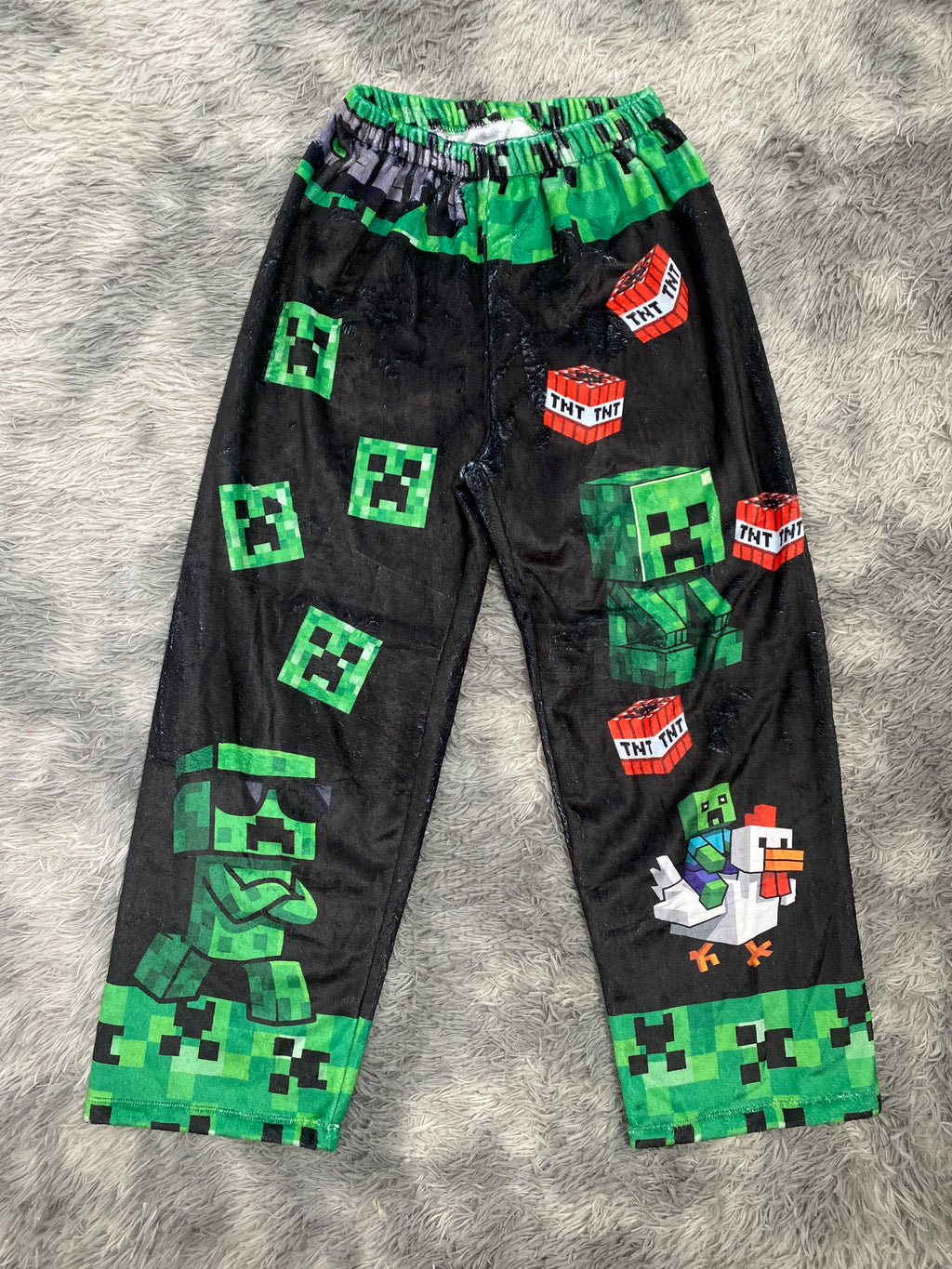 Créper fondo negro Pantalón De Pijama Caballero