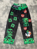 Créper fondo negro Pantalón De Pijama Caballero