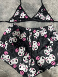 Kuromi Caras Top Con Short Brush