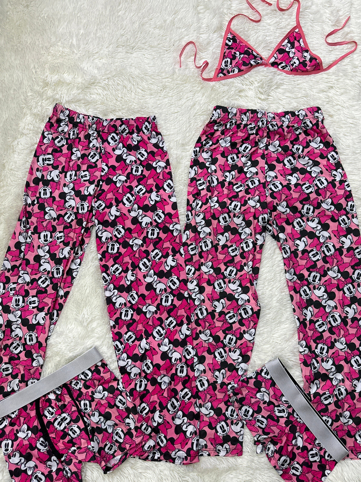 Minnie Ratón Pijama De 5 Piezas
