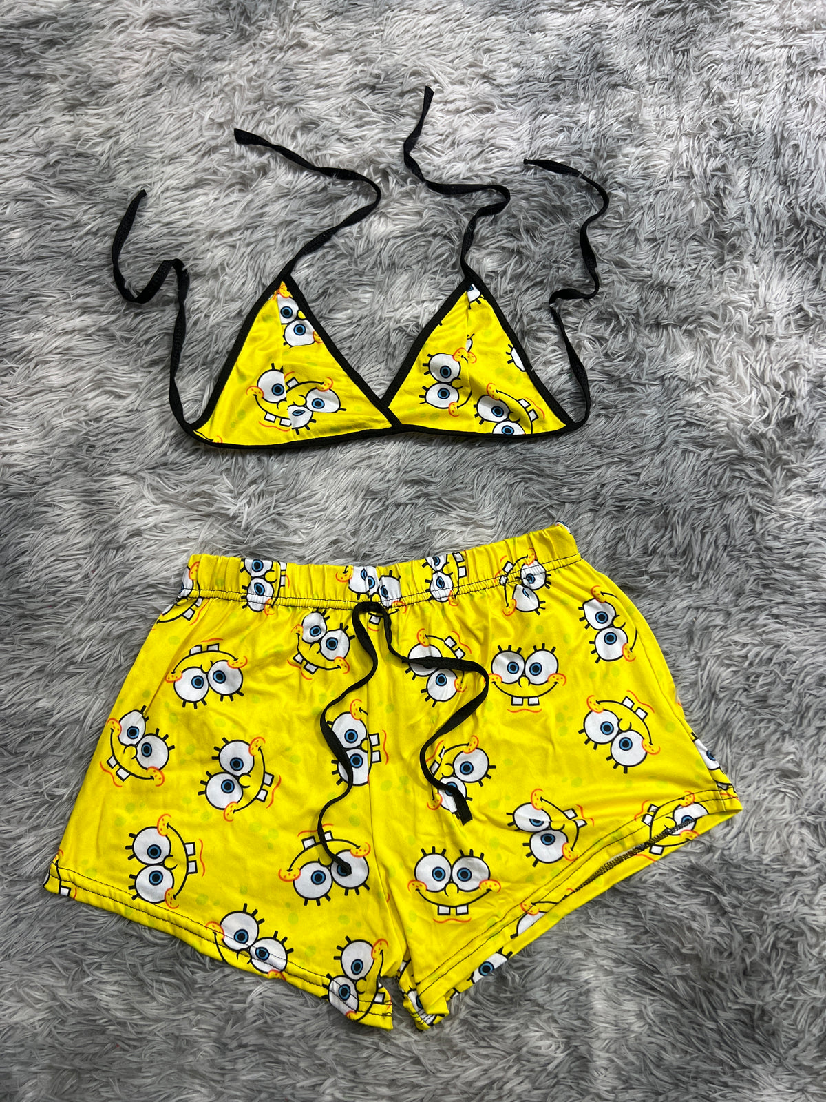 Bob Esponja Top Con Short Brush
