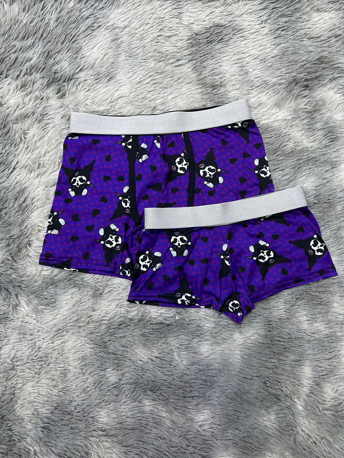 Kuromi Scream Morado Duo De Boxer Con Boxer Xl