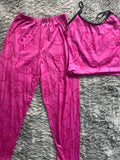 Hello Kitty Rosa Blusa Con Pantalón