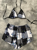 Chimuelo Dragón Y Luminosa Top Con Short Afelpado