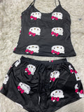 Hello Kitty Caras Blusa Con Short
