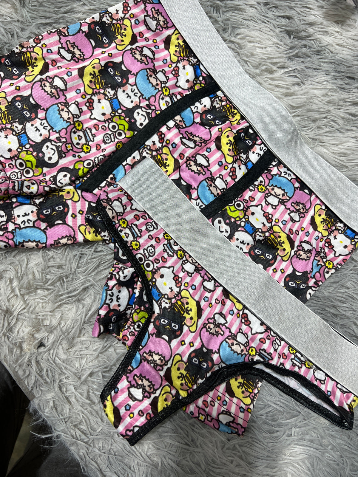 Sanrio Rayado Duo Unitalla Con Tanga
