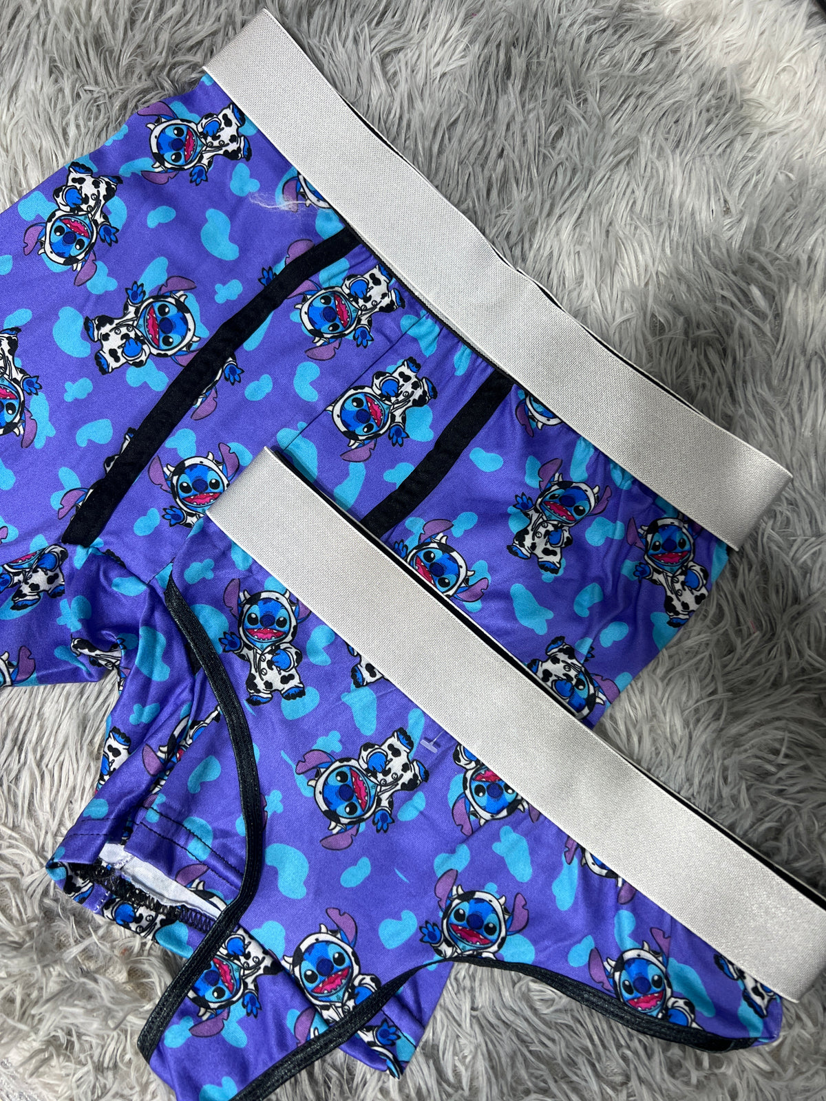 Stitch Vaquita Duo Unitalla Con Tanga
