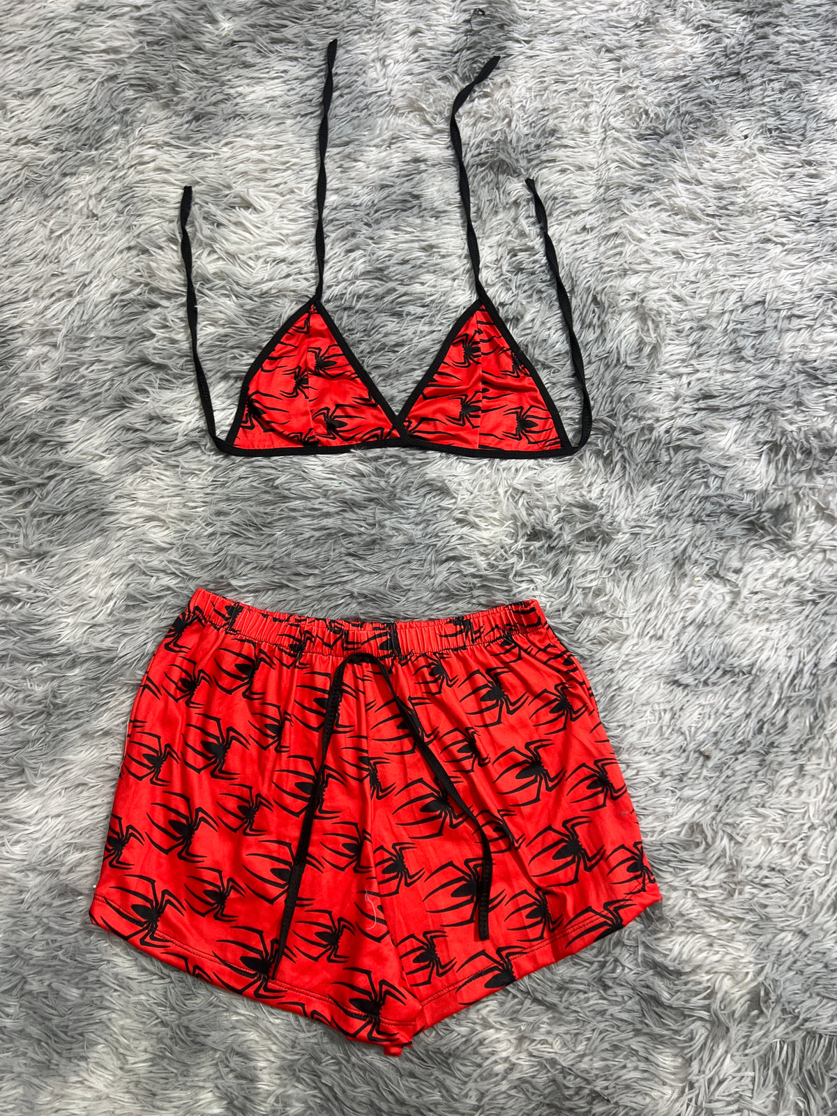Spiderman Arañas Top Con Short Brush