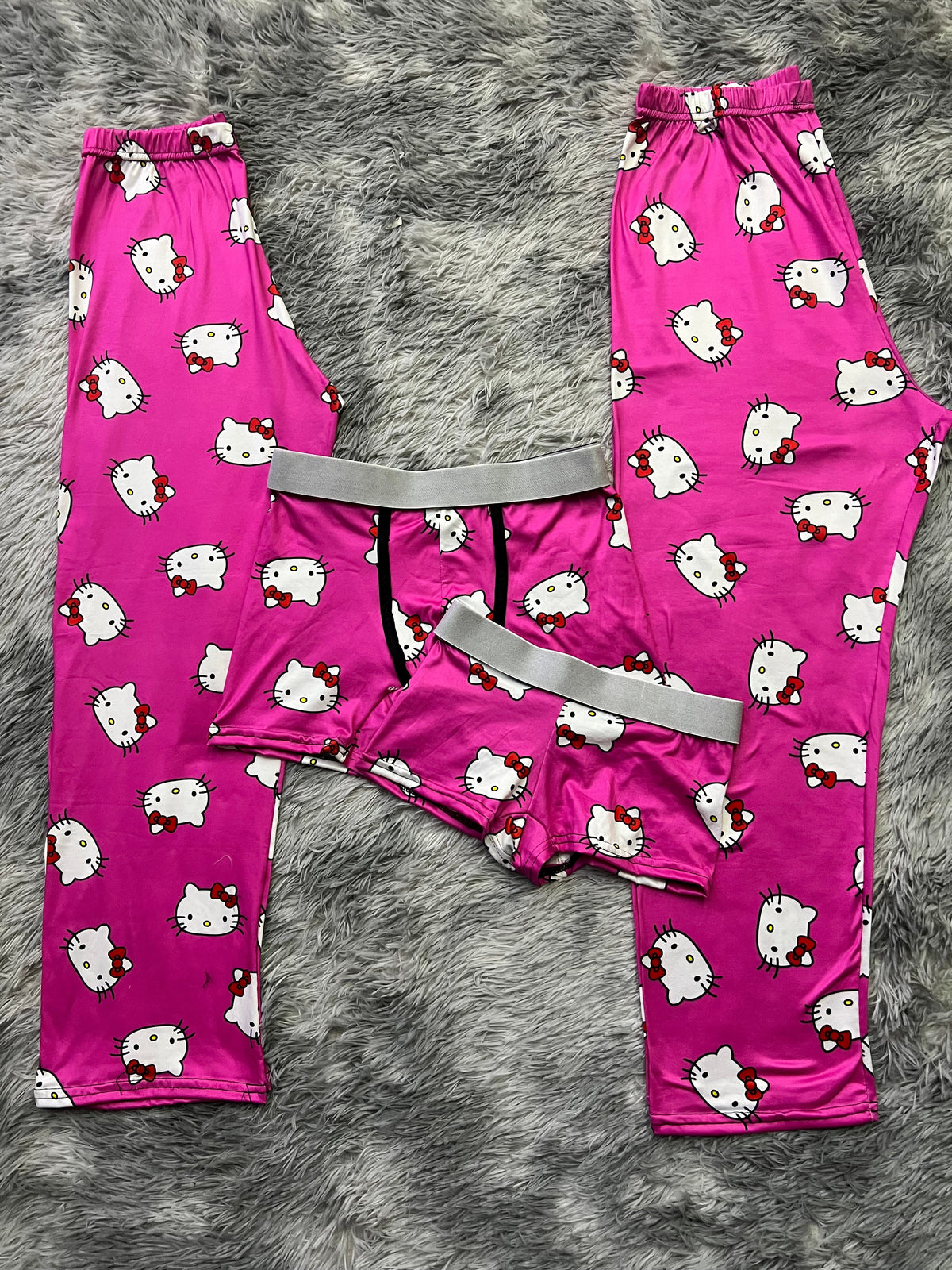 Hello Kitty Caras Pijama De 5 Piezas