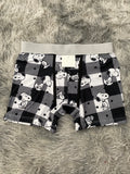 Snoopy Cuadros Rayados Boxer Hombre Unitalla
