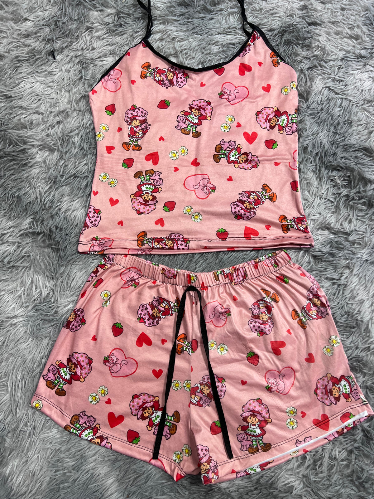 Rosita Fresita Corazones Blusa Con Short