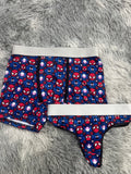 Spiderman Gwen Fondo Azul Duo XL Con Tanga
