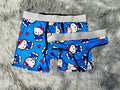 Hello Kitty Azul Duo Unitalla Con Tanga