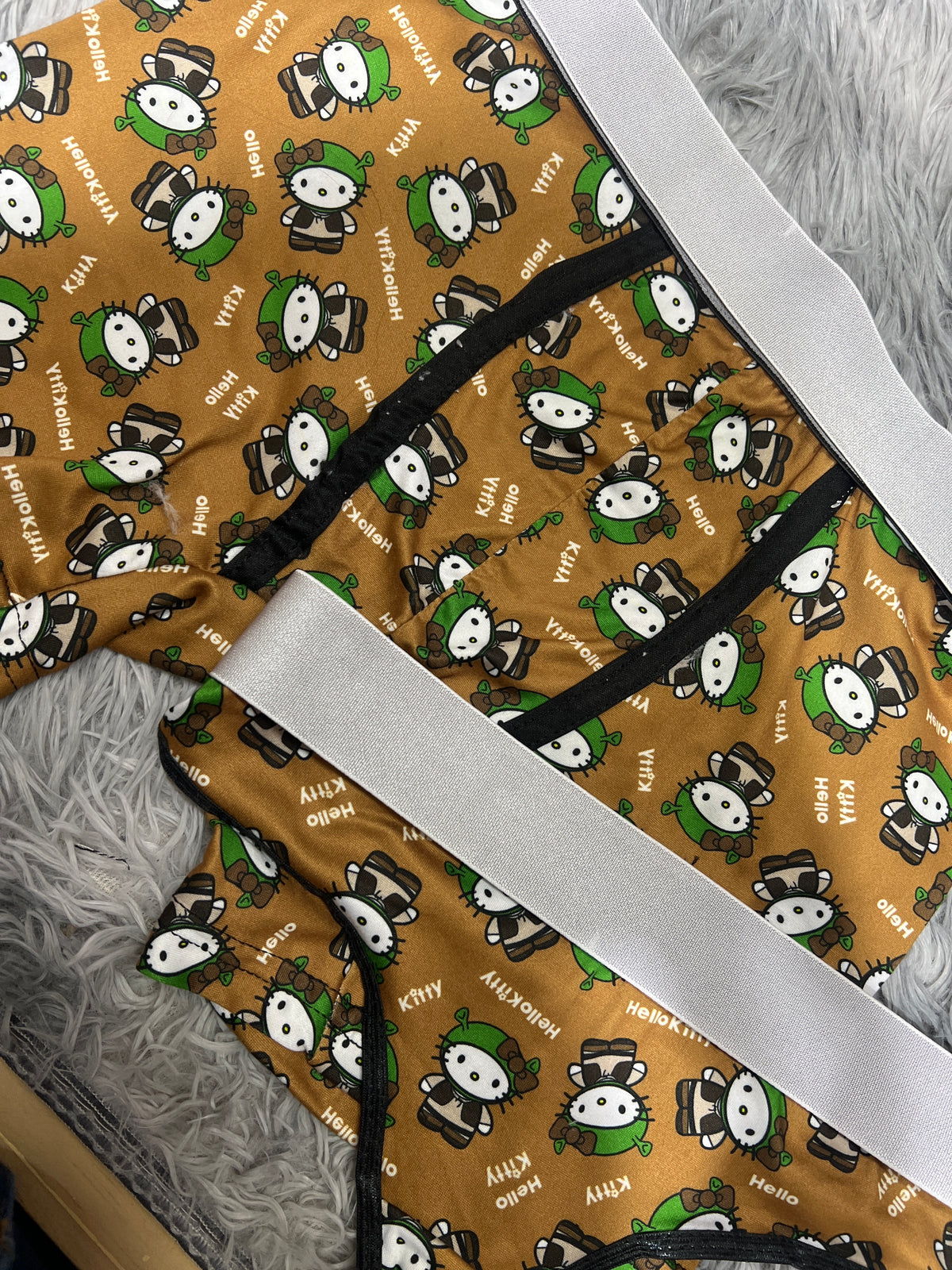 Hello Kitty Sherk Duo Unitalla Con Tanga