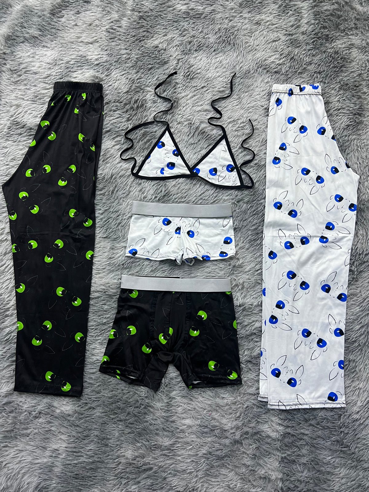 Chimuelo Dragón Y Luminosa Pijama De 5 Piezas