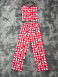Hello Kitty Picnic Blusa Con Pantalón