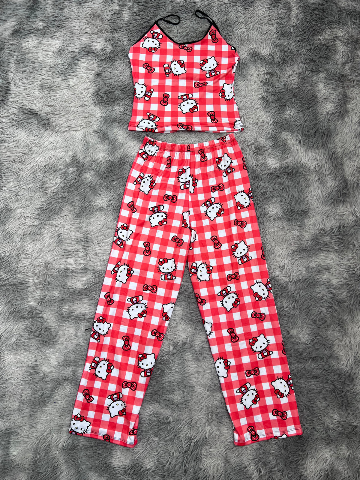 Hello Kitty Picnic Blusa Con Pantalón