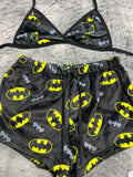 Batman Top Con Short Afelpado