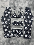 Jack Cuadros Rayados Pijama De 5 Piezas