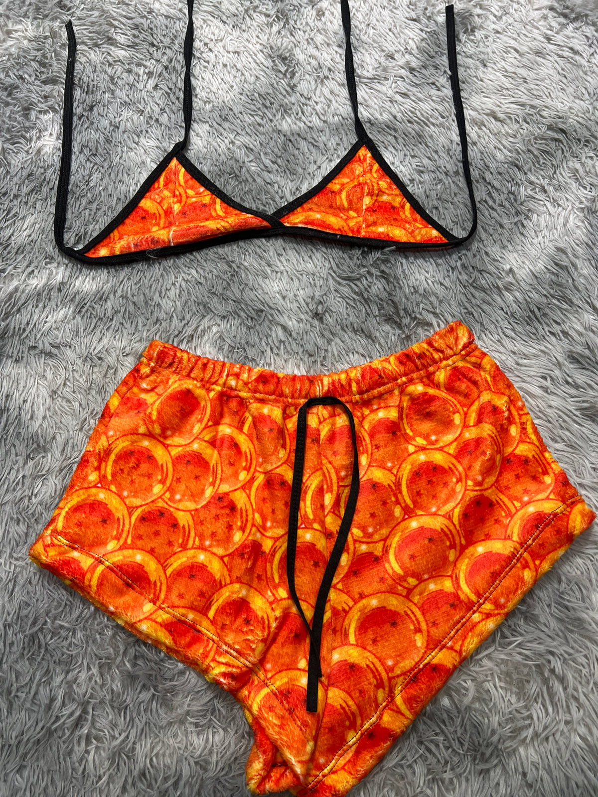 Dragón Ball Top Con Short Afelpado
