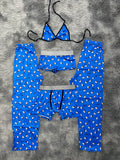 Hello Kitty Nike azul Pijama De 5 Piezas