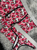 Hello Kitty Fresas Duo Unitalla Con Tanga