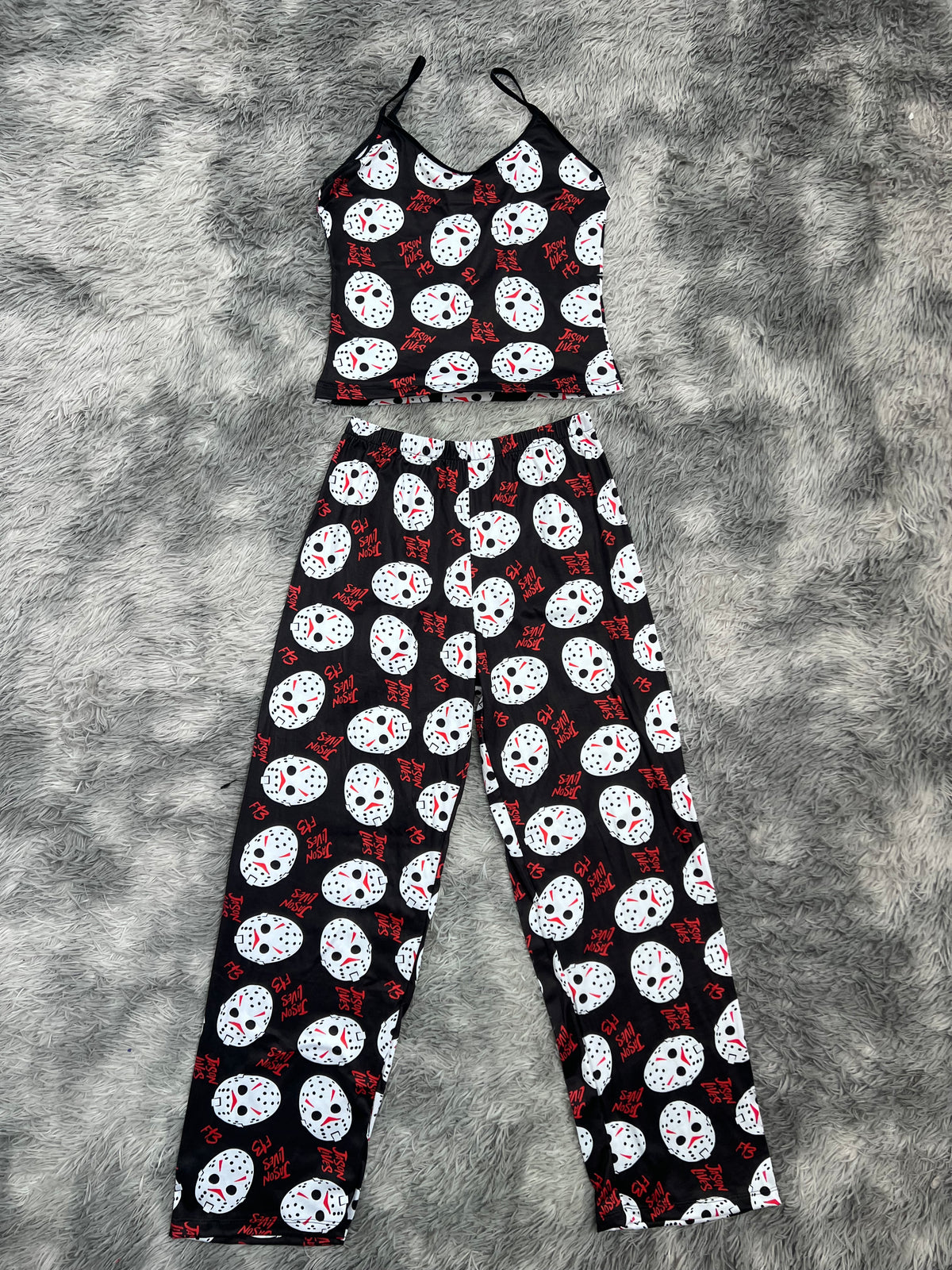 Jason F13 Blusa Con Pantalón Pijama De Dama