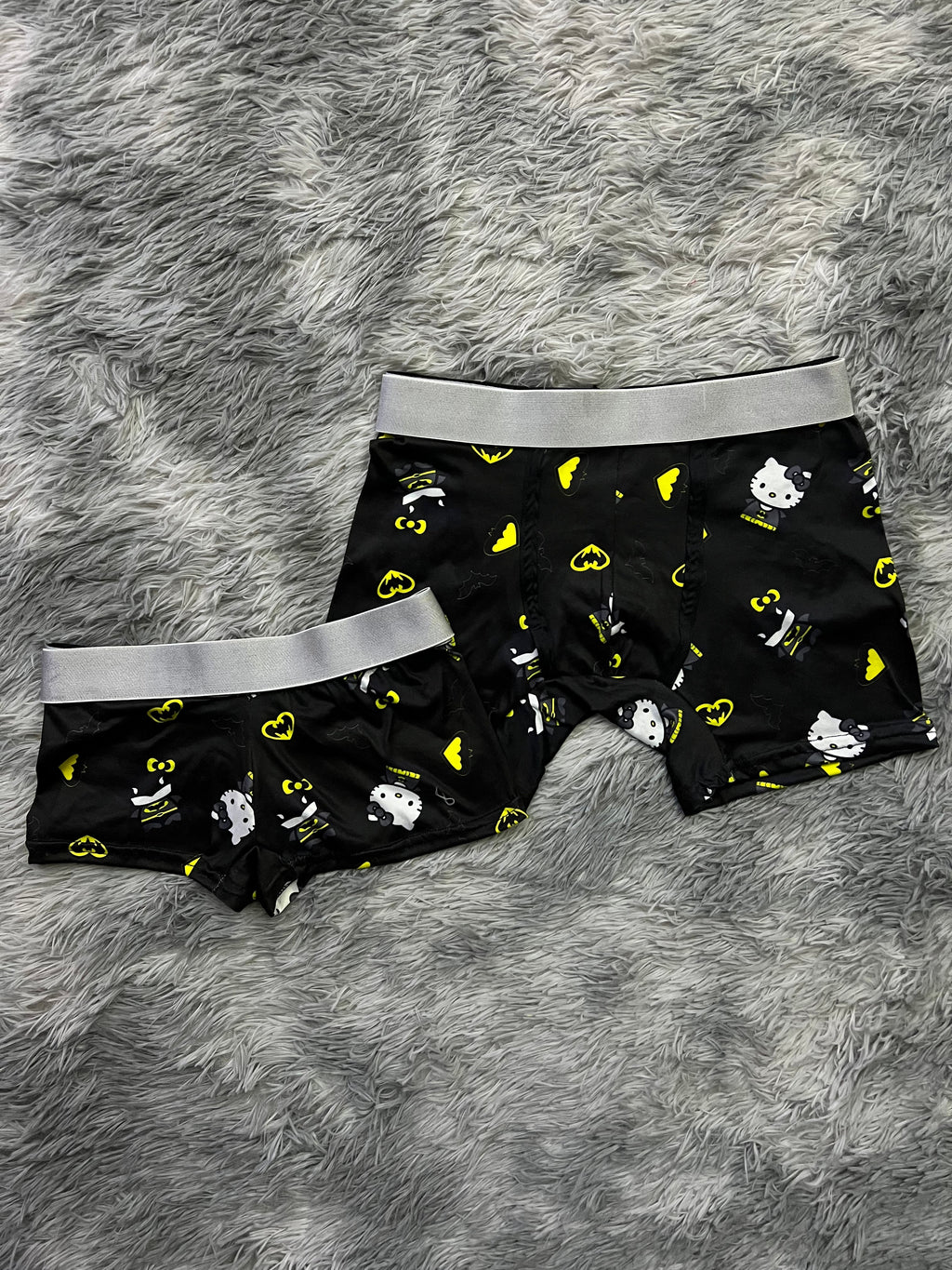 Hello Kitty Y Batman Negro Duo Con Boxer Unitalla