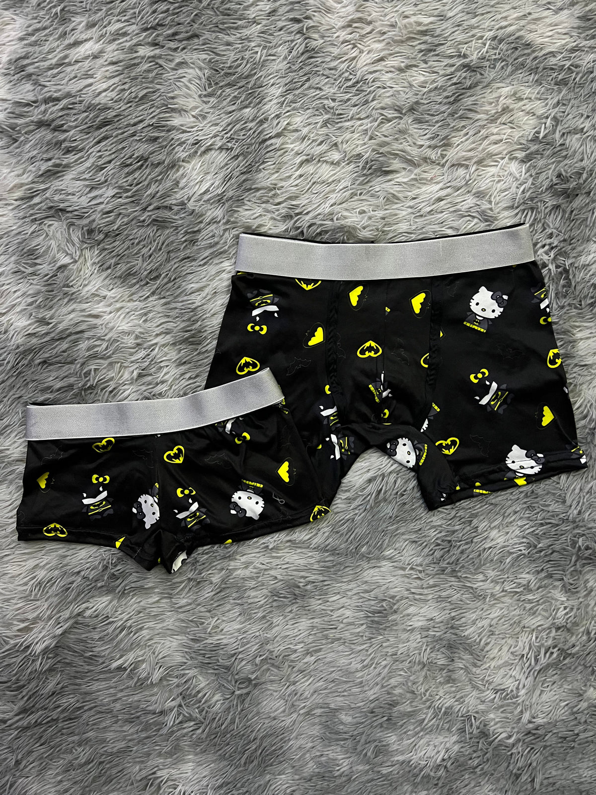 Hello Kitty Y Batman Negro Duo Con Boxer Unitalla