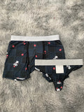 Kuromi Cuadros Fondo Negro Duo XL Con Tanga