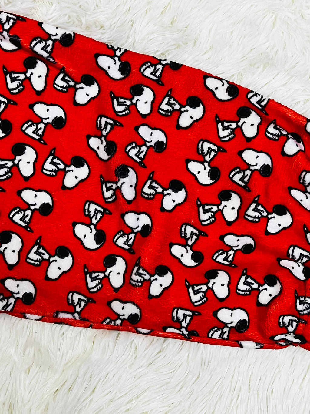 Snoppy Rojo Duo De Pijama Afelpada