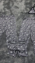 Snoopy Gris Pijama De 5 Piezas