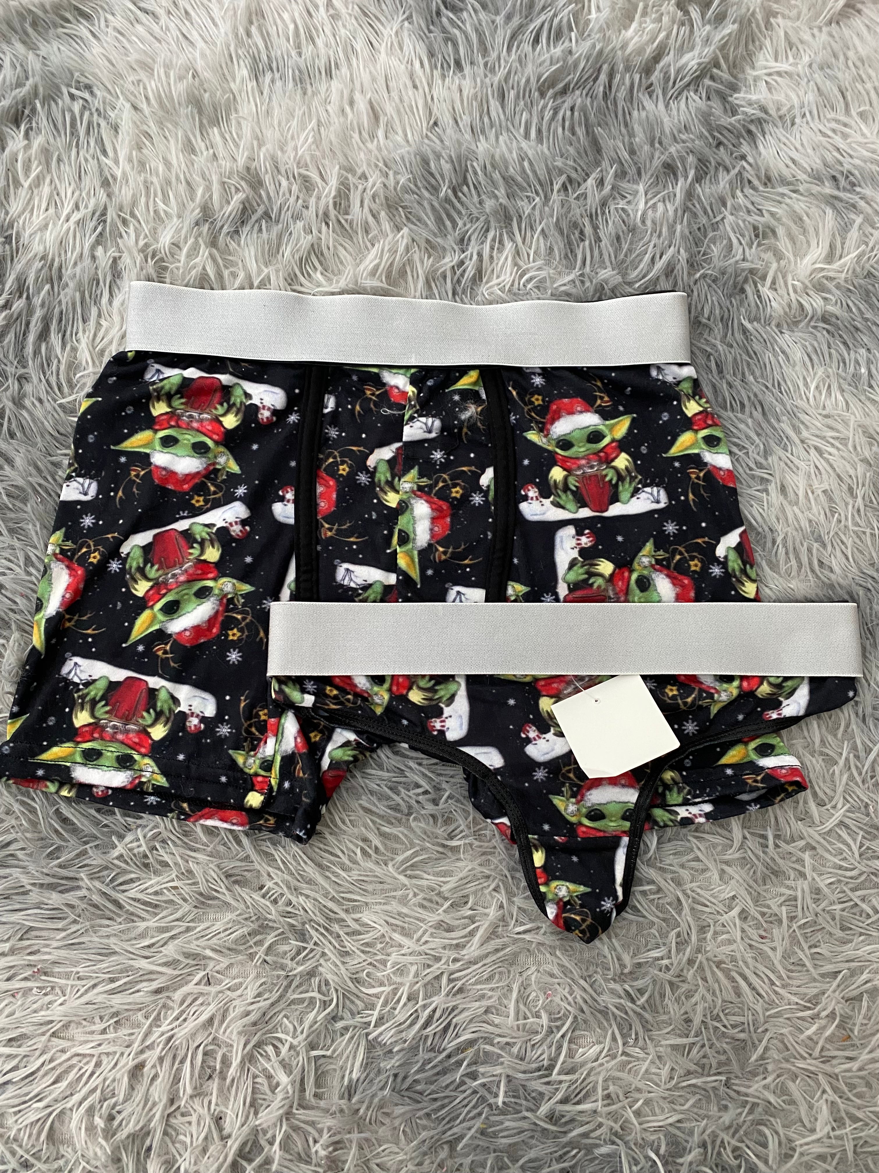 Baby Yoda navidad Duo Unitalla Con Tanga