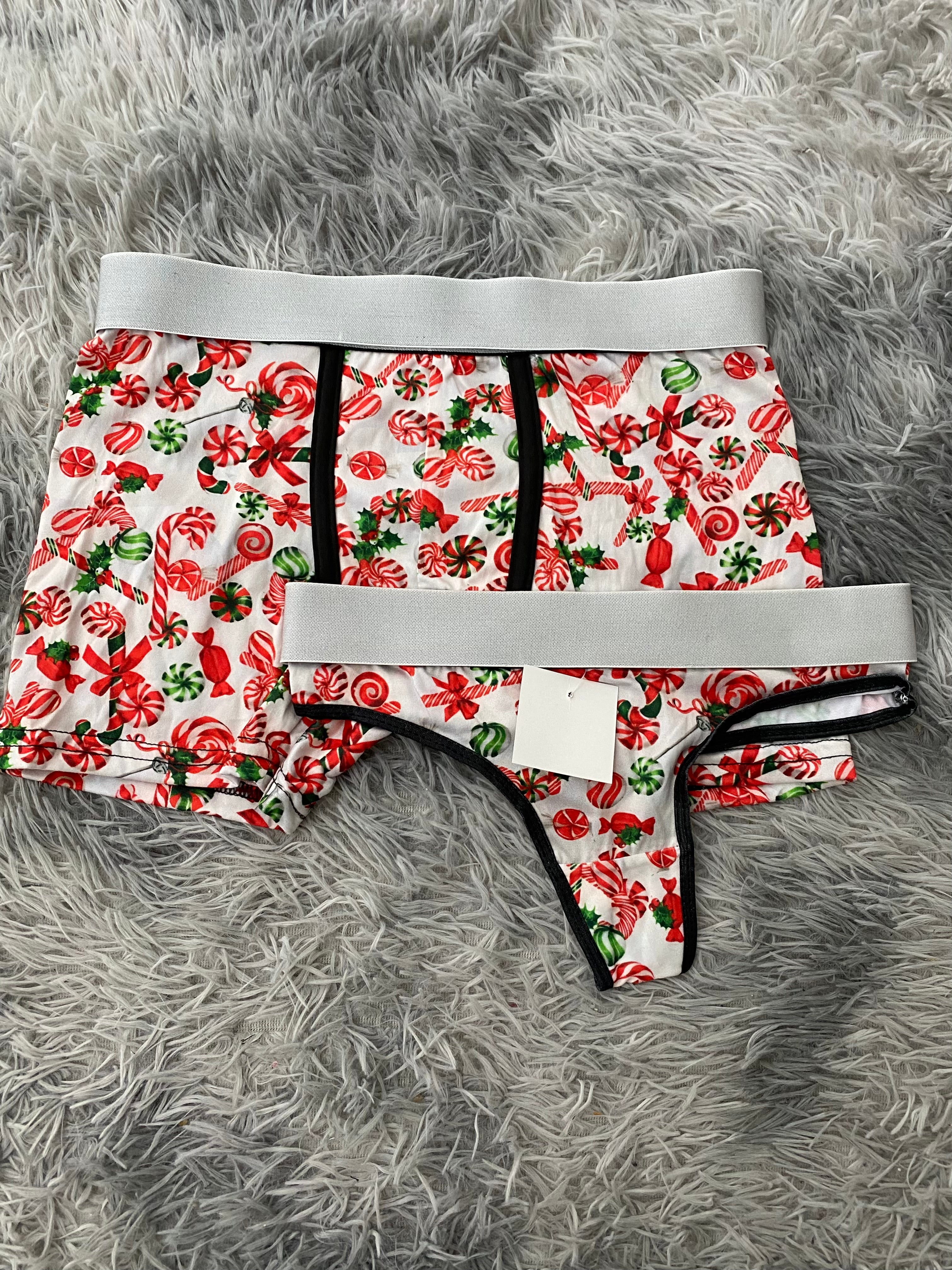 Caramelos de navidad Duo Unitalla Con Tanga