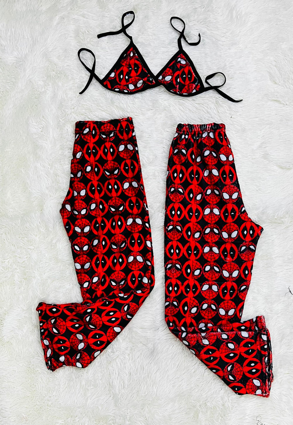 Deadpool Peluche Sin Color Duo De Pijama Afelpada