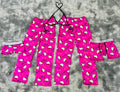 Hello Kitty Rosa Moño Pijama De 5 Piezas