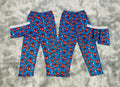 Spider Kitty Azul Pijama De 5 Piezas