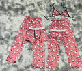 Hello Kitty Y Rosita Fresita Pijama De 5 Piezas