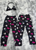 Hello Kitty Y Batman Duo De Pijama Afelpada