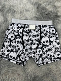 Jack caras fondo negro Boxer De Hombre Xl