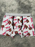 CT Rosa Fondo Blanco Boxer Hombre XL