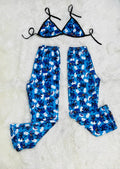 Stitch Hojas Duo De Pijama Afelpada