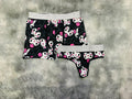 Kuromi Caras Negro Duo Unitalla Con Tanga