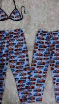 Cars Azul Duo De Pijama Afelpada